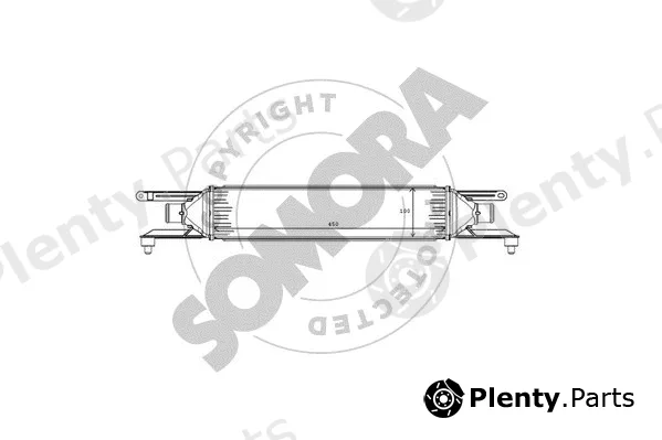 Somora 081545B — Charge Air Cooler