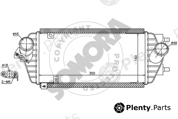 Somora 137245 — Charge Air Cooler