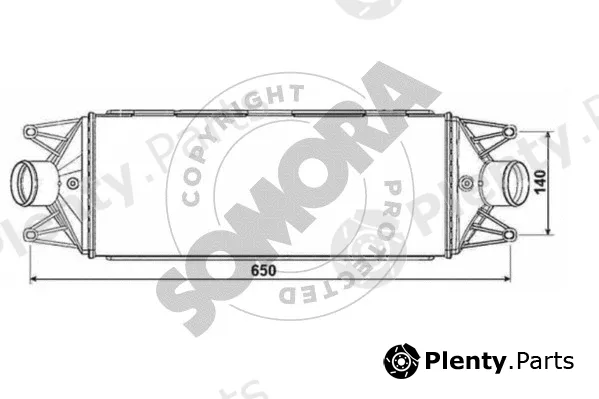 Somora 086245 — Charge Air Cooler