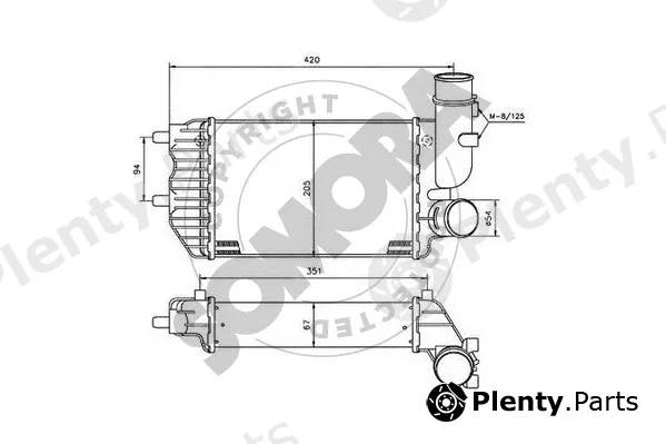 Somora 084145 — Charge Air Cooler