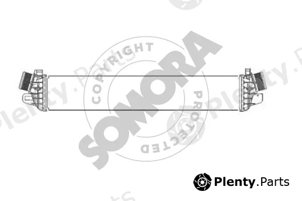 Somora 010345 — Charge Air Cooler