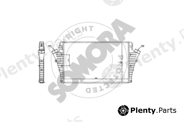 Somora 210645A — Charge Air Cooler