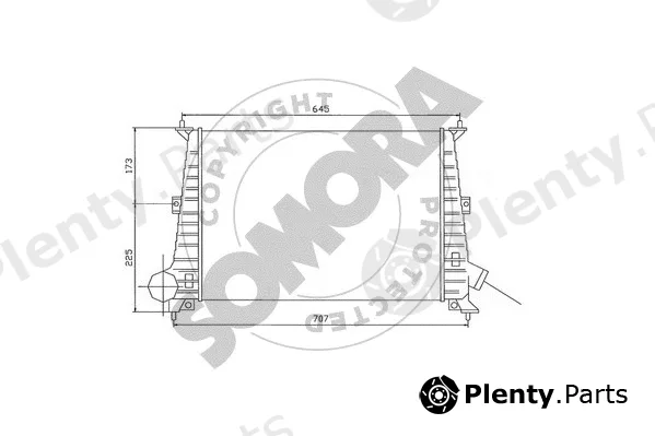 Somora 272145A — Charge Air Cooler