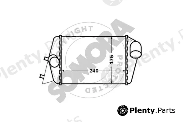 Somora 082345 — Charge Air Cooler