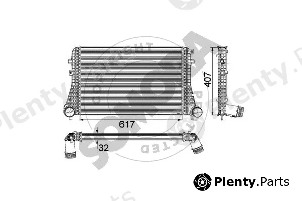 Somora 352445B — Charge Air Cooler