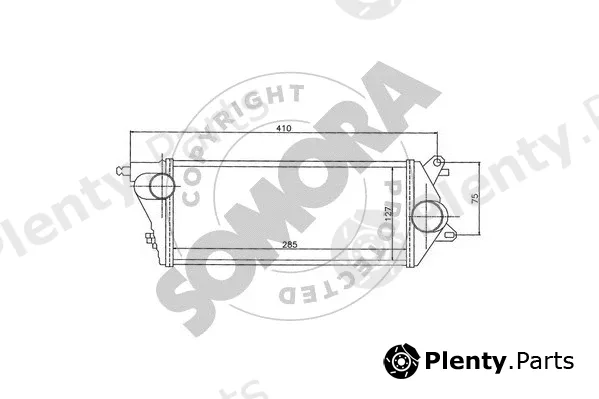 Somora 040045 — Charge Air Cooler