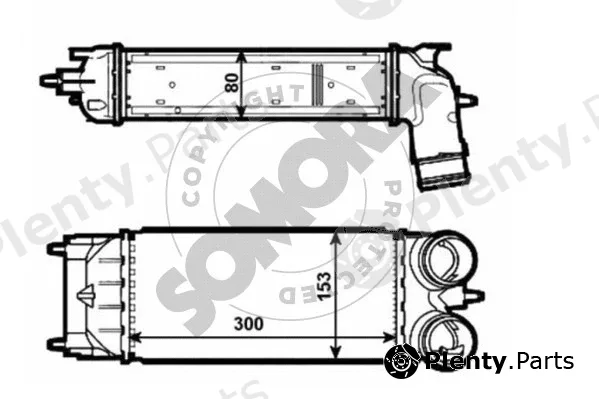 Somora 052545C — Charge Air Cooler