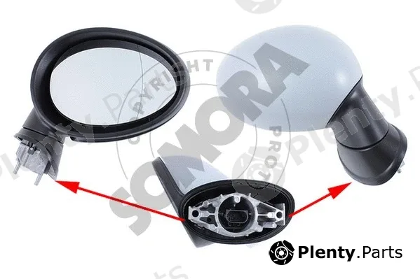 Somora 040155 — Exterior Mirror