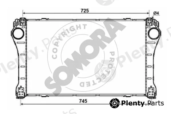 Somora 318945 — Charge Air Cooler