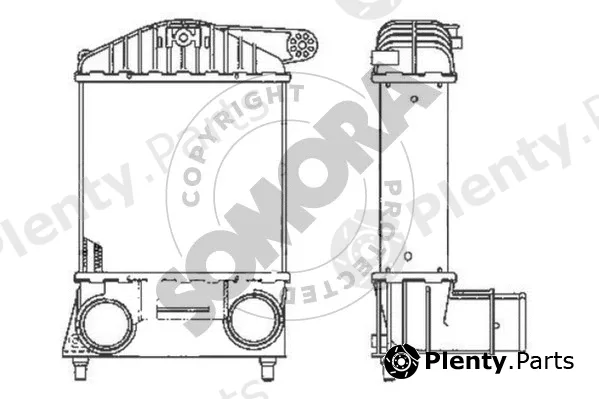 Somora 081245 — Charge Air Cooler