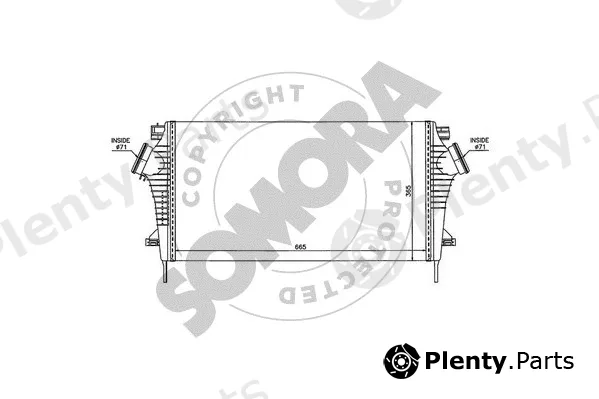 Somora 210845 — Charge Air Cooler