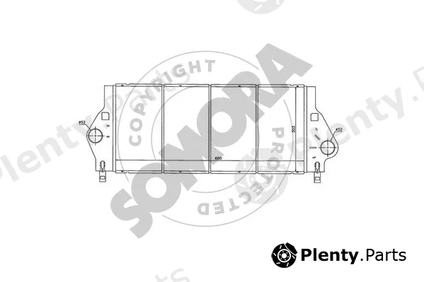 Somora 242245 — Charge Air Cooler