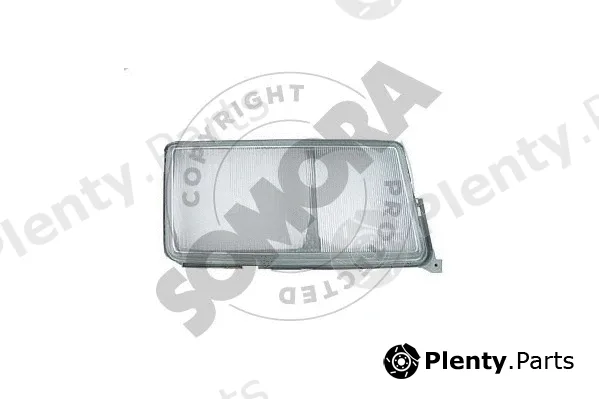 Somora 171115G — Diffusing Lens, headlight