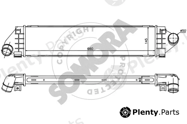 Somora 093645A — Charge Air Cooler