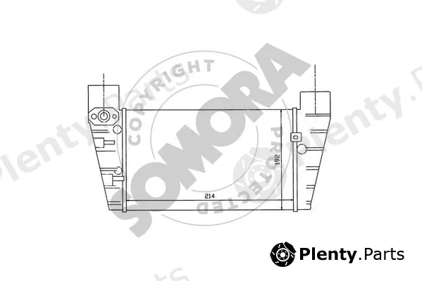 Somora 021545B — Charge Air Cooler