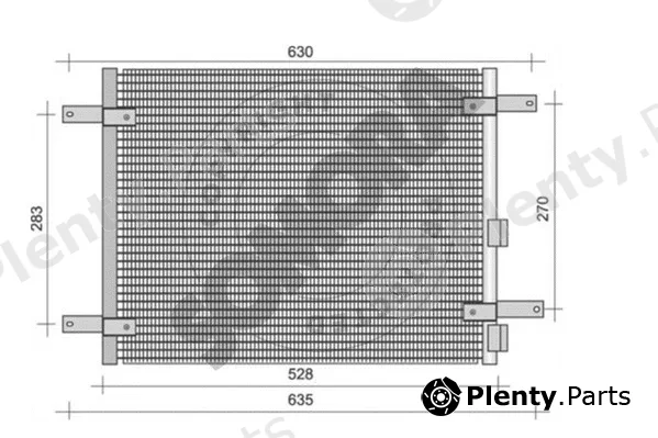 Somora 012060 — Condenser, air conditioning