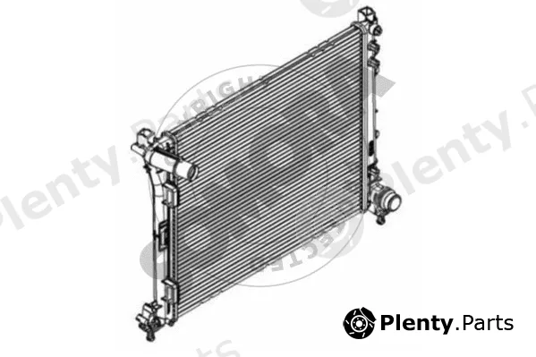 Somora 080640A — Radiator, engine cooling