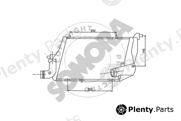 Somora 024145AR — Charge Air Cooler