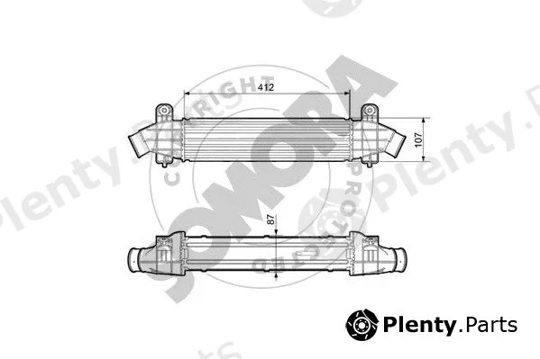 Somora 095245 — Charge Air Cooler