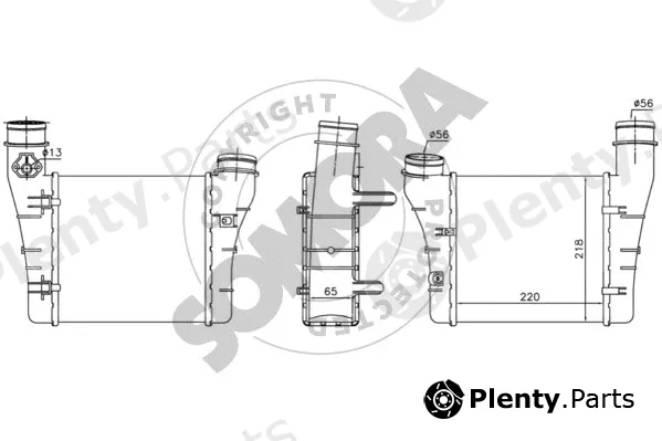 Somora 021645L — Charge Air Cooler