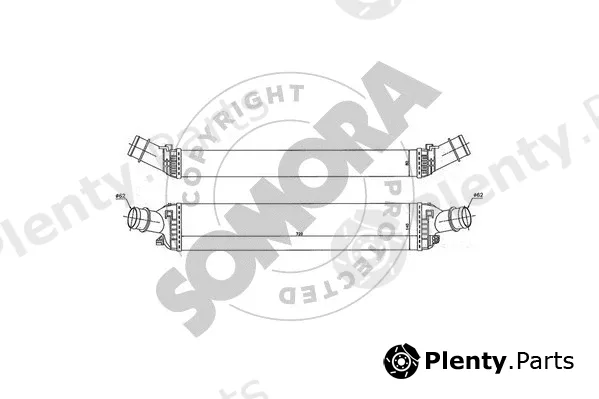 Somora 021745A — Charge Air Cooler