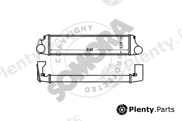 Somora 040545 — Charge Air Cooler
