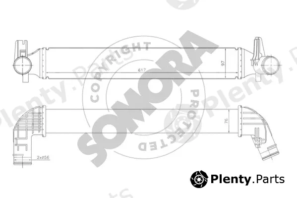 Somora 280645A — Charge Air Cooler