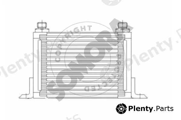 Somora 083165 — Oil Cooler, engine oil