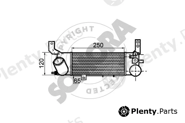 Somora 162645 — Charge Air Cooler