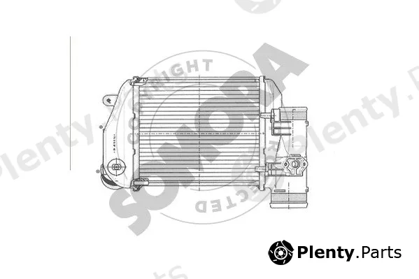 Somora 021045L — Charge Air Cooler