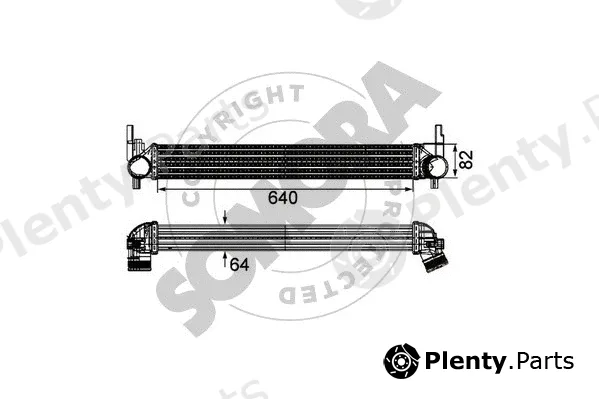 Somora 355645 — Charge Air Cooler