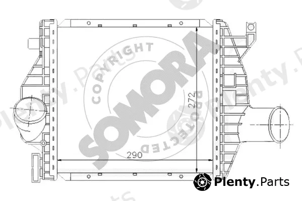 Somora 173045A — Charge Air Cooler