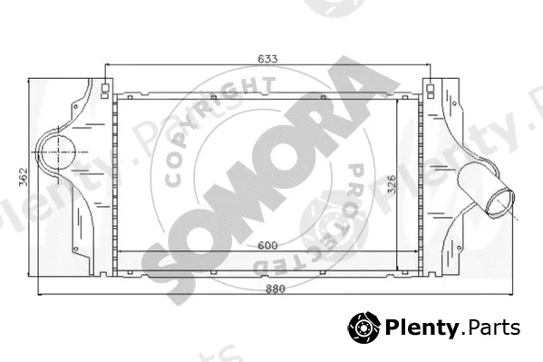 Somora 247745A — Charge Air Cooler