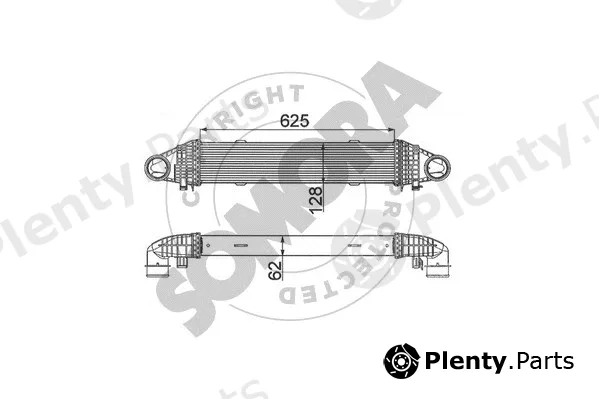 Somora 171445C — Charge Air Cooler