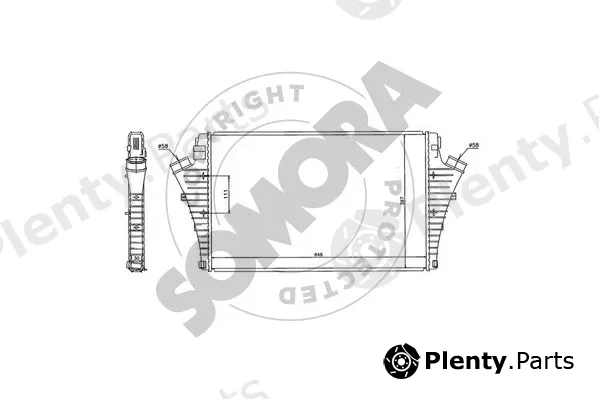 Somora 271345 — Charge Air Cooler