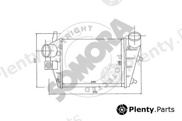 Somora 011245 — Charge Air Cooler