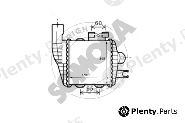 Somora 136545 — Charge Air Cooler