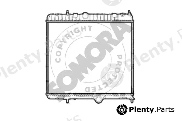 Somora 227040 — Radiator, engine cooling