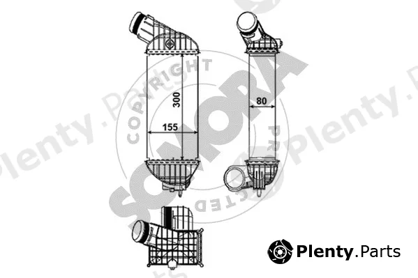 Somora 220945C — Charge Air Cooler