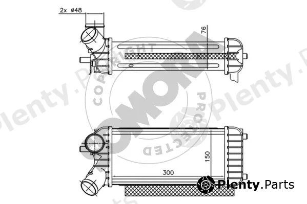 Somora 096245 — Charge Air Cooler