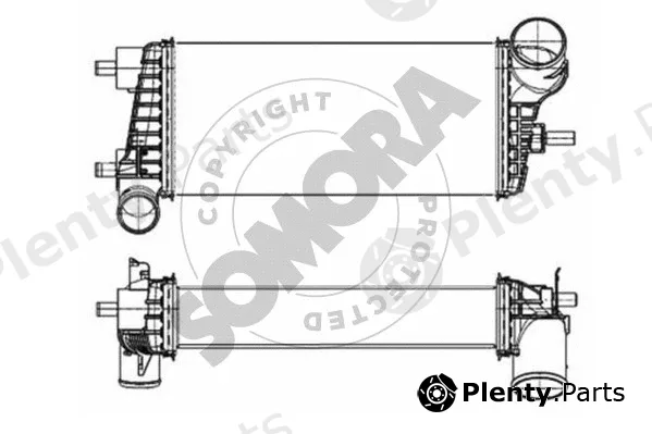 Somora 093845 — Charge Air Cooler