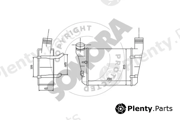 Somora 021545 — Charge Air Cooler