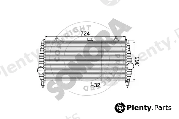 Somora 052345B — Charge Air Cooler