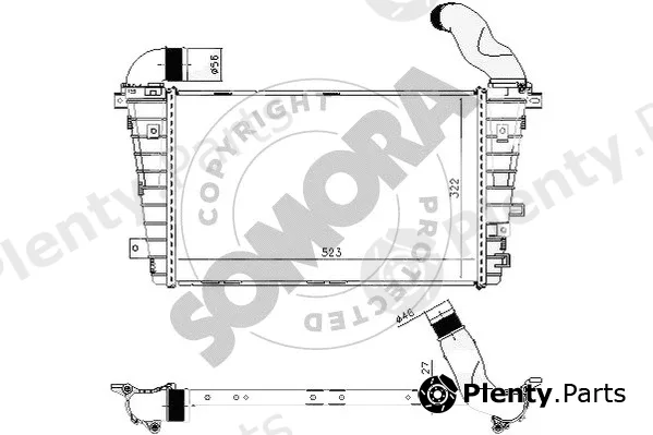 Somora 214145 — Charge Air Cooler