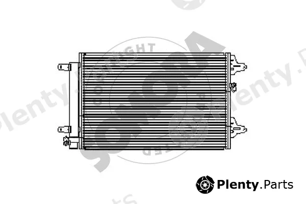 Somora 097160 — Condenser, air conditioning