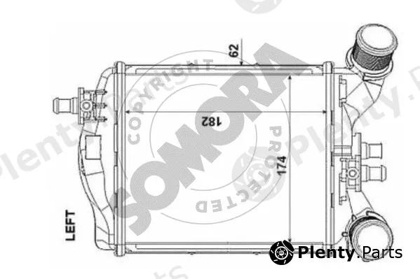 Somora 080245AL — Charge Air Cooler