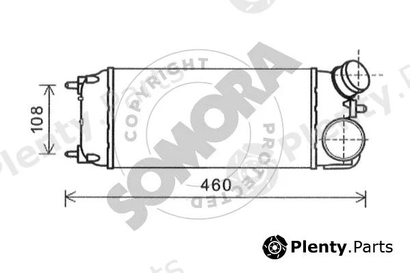 Somora 092745 — Charge Air Cooler