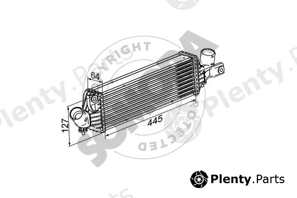 Somora 193445 — Charge Air Cooler