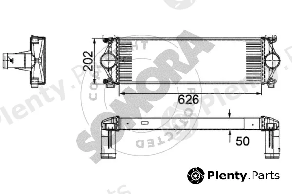 Somora 245645B — Charge Air Cooler