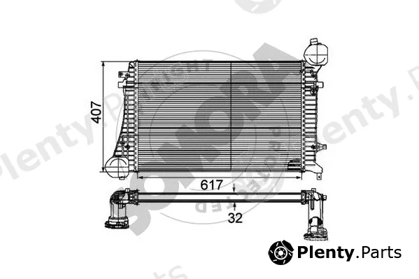 Somora 352445A — Charge Air Cooler